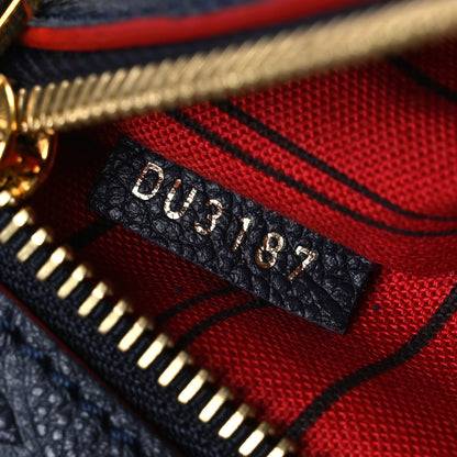 Louis Vuitton Empreinte Pochette Metis Marine Rouge 7 of 11