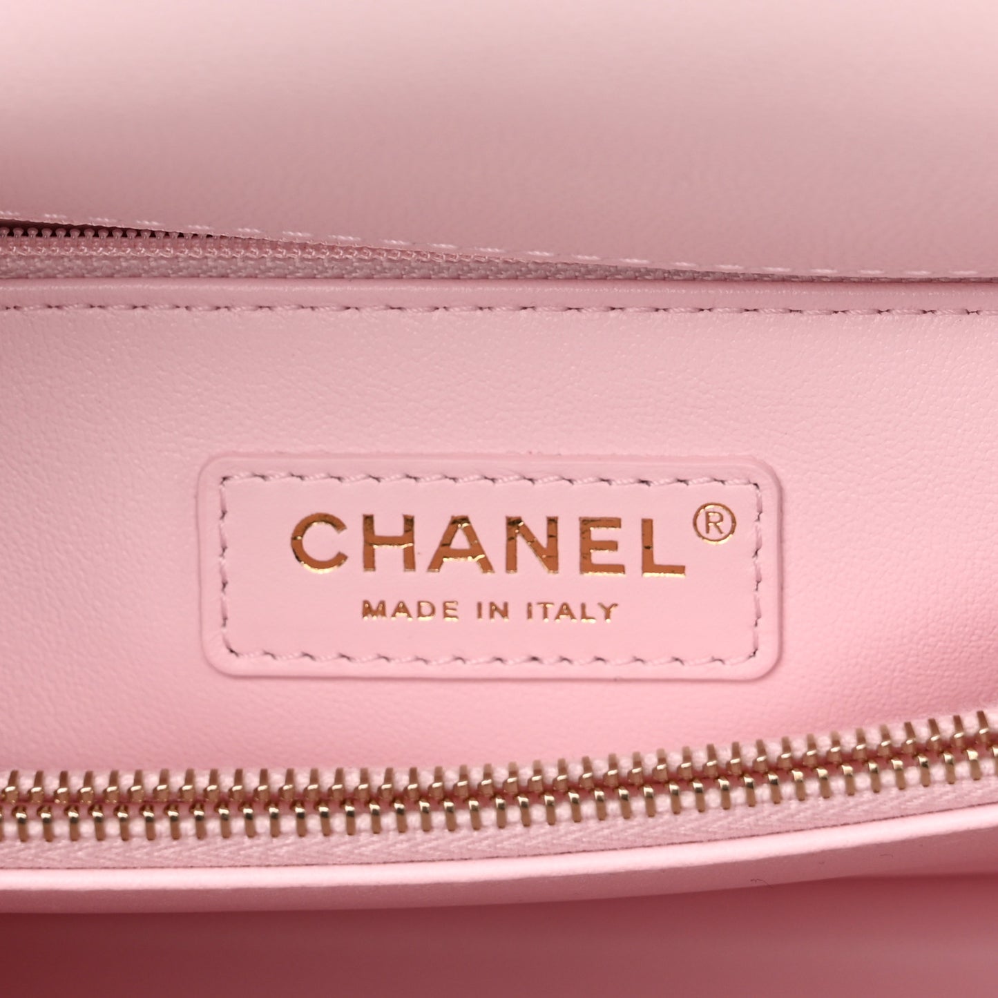 Caviar Quilted Small Coco Handle Flap Light Pink