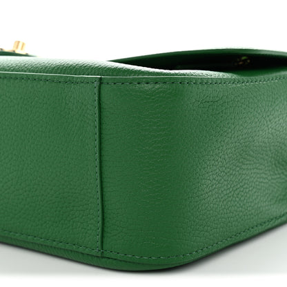 Chanel Grained Calfskin Small Souplissimo Maxi Flap Green 10 of 11