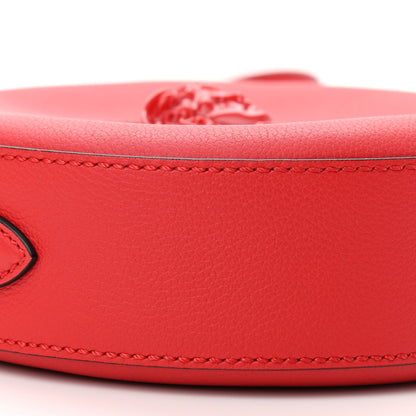 Versace Calfskin La Medusa Round Camera Bag Red 8 of 10