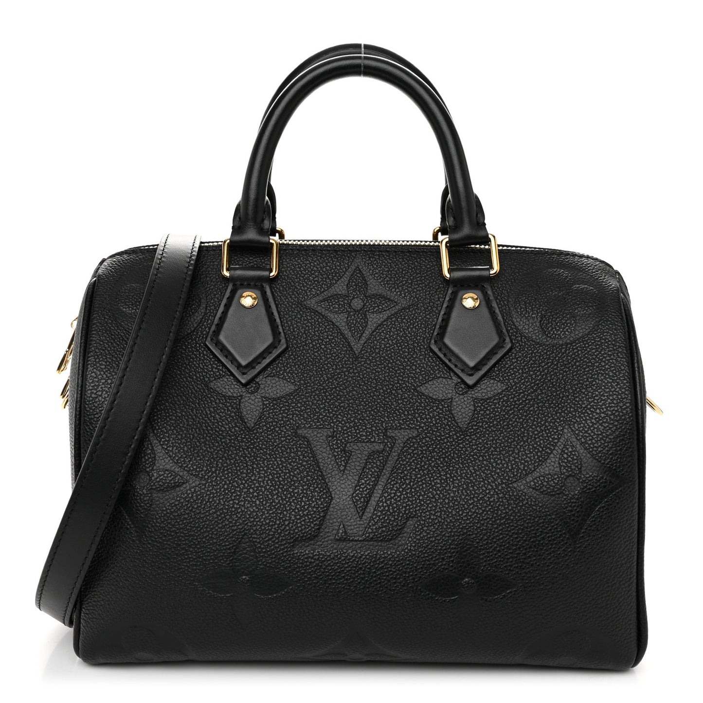 Empreinte Monogram Giant Speedy Bandouliere 25 Black