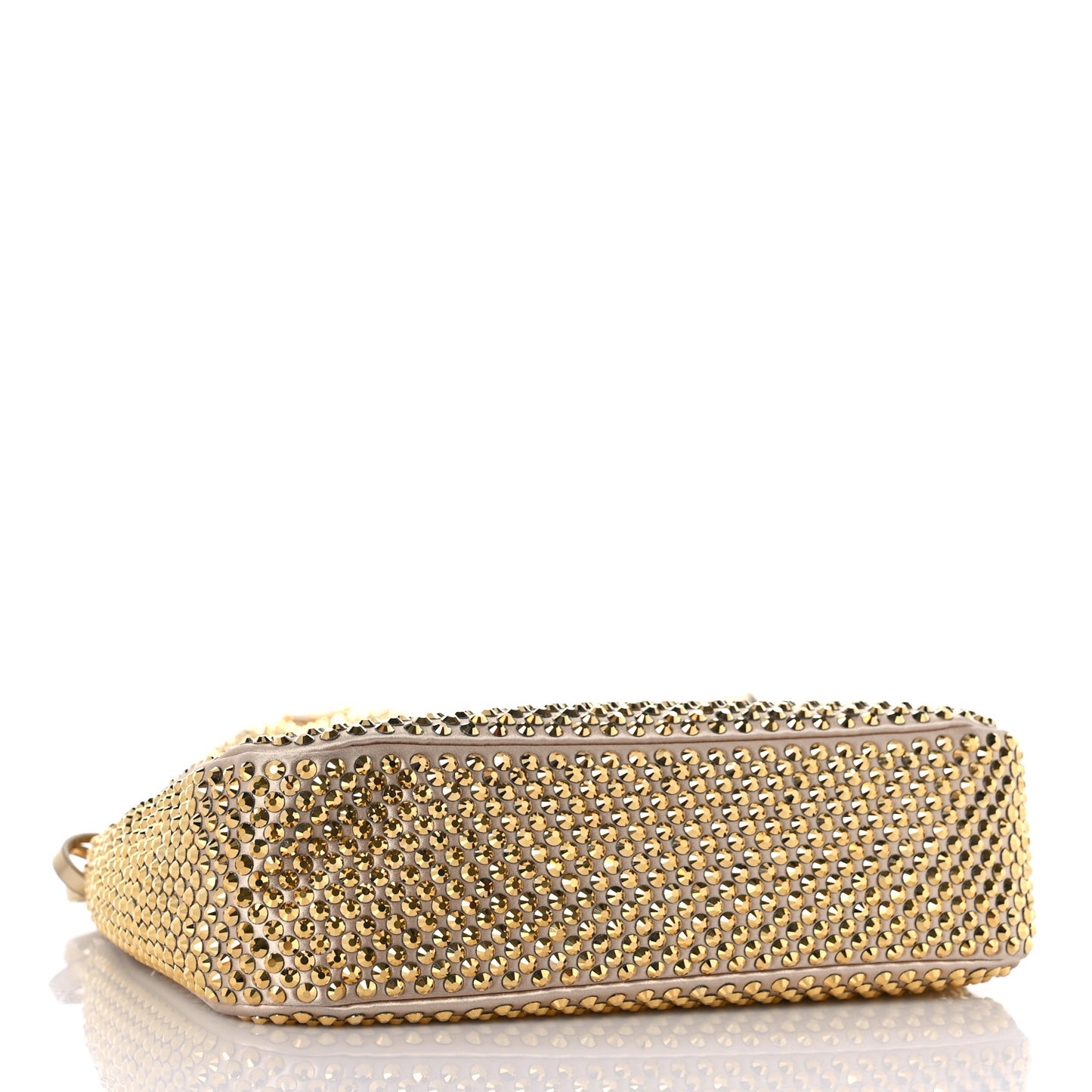 Satin Crystal Re-Edition 2005 Shoulder Bag Platino