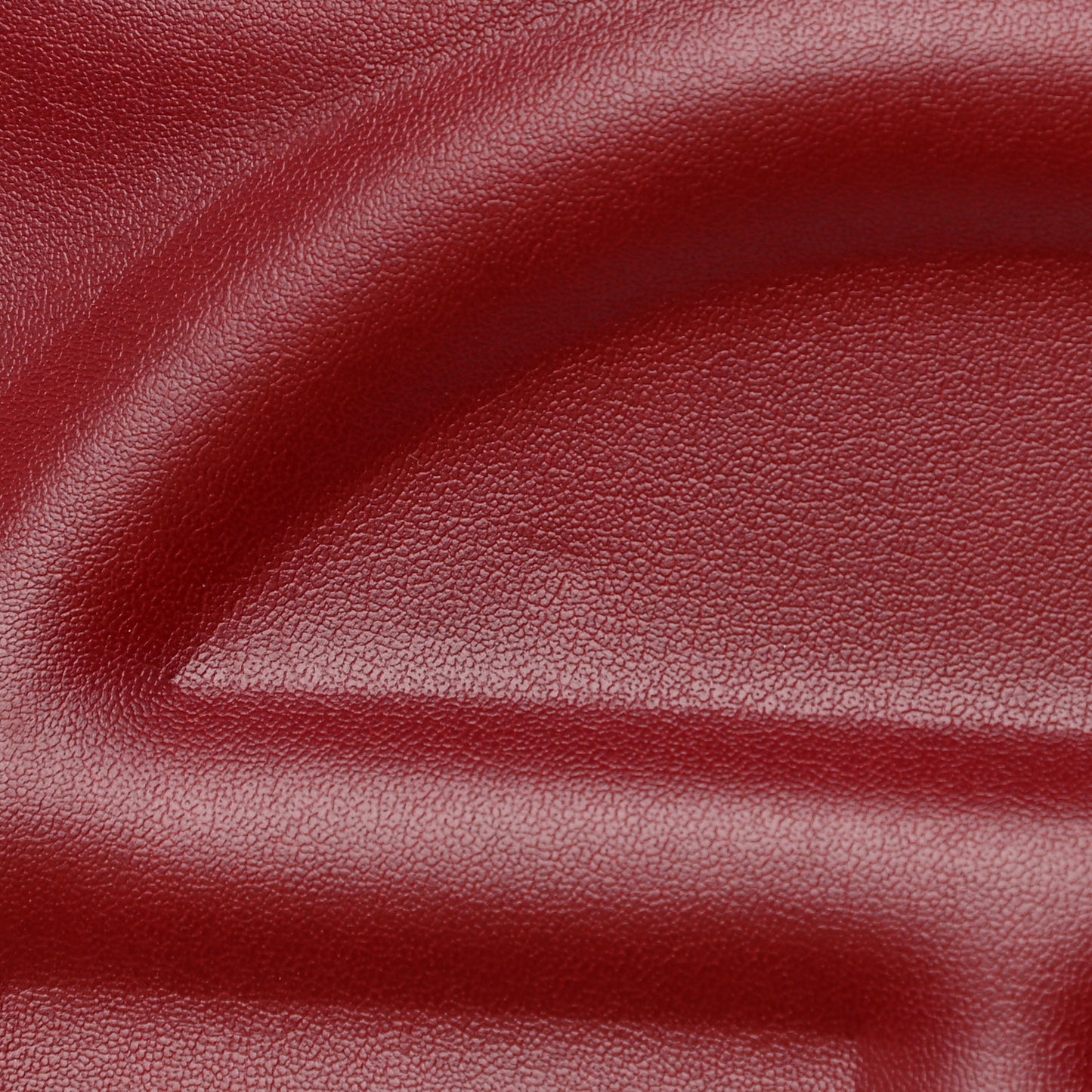 Vegan Leather Medium Shopping Bag Oxblood