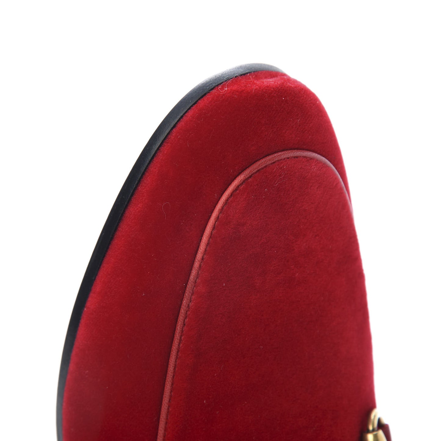 Velvet Horsebit Womens Jordaan Loafers 35 Hibiscus Red