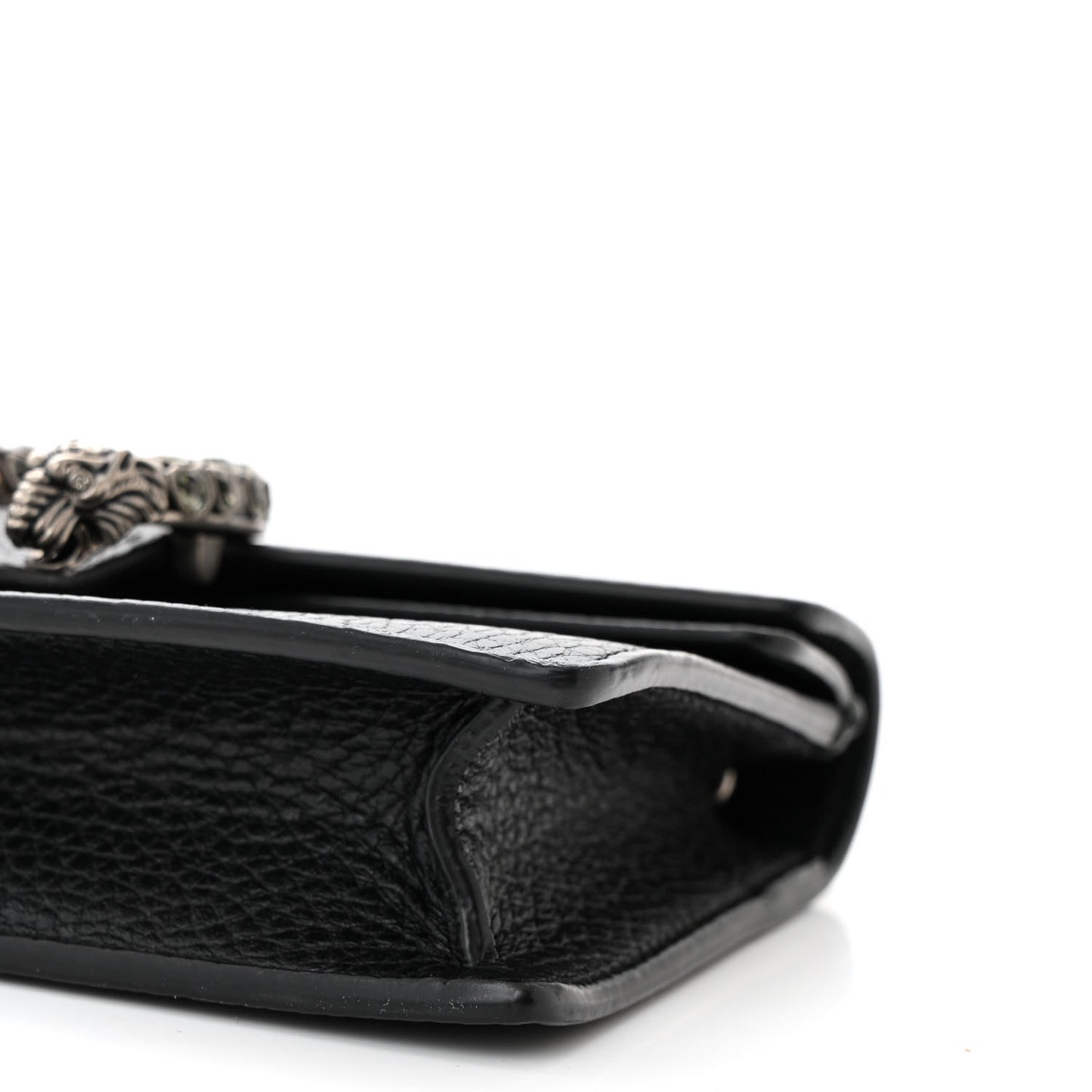Calfskin Super Mini Dionysus Shoulder Bag Black