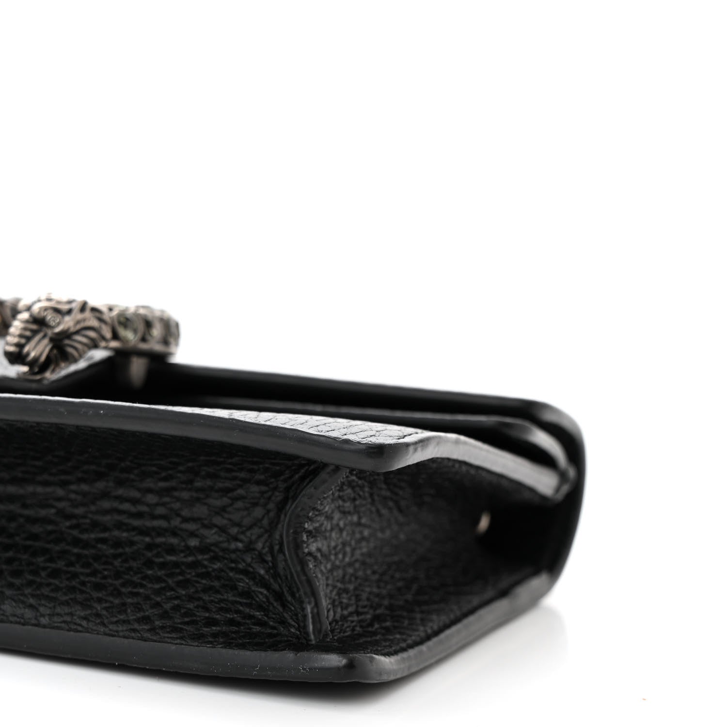 Gucci Calfskin Super Mini Dionysus Shoulder Bag Black 9 of 9