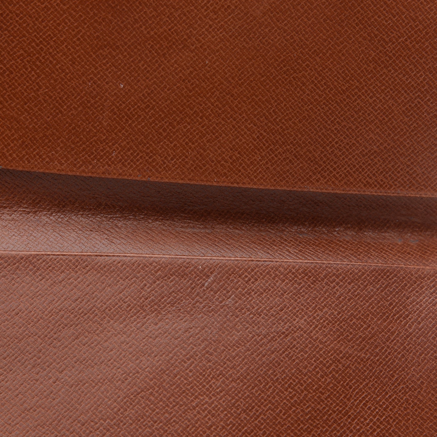 Monogram Simple Checkbook Holder Wallet