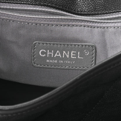 Chanel Caviar Quilted Large French Riviera Flap Black 6 of 12