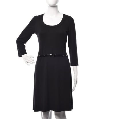 Chanel Patent CC Skinny Belt 85 34 Black 2 of 9