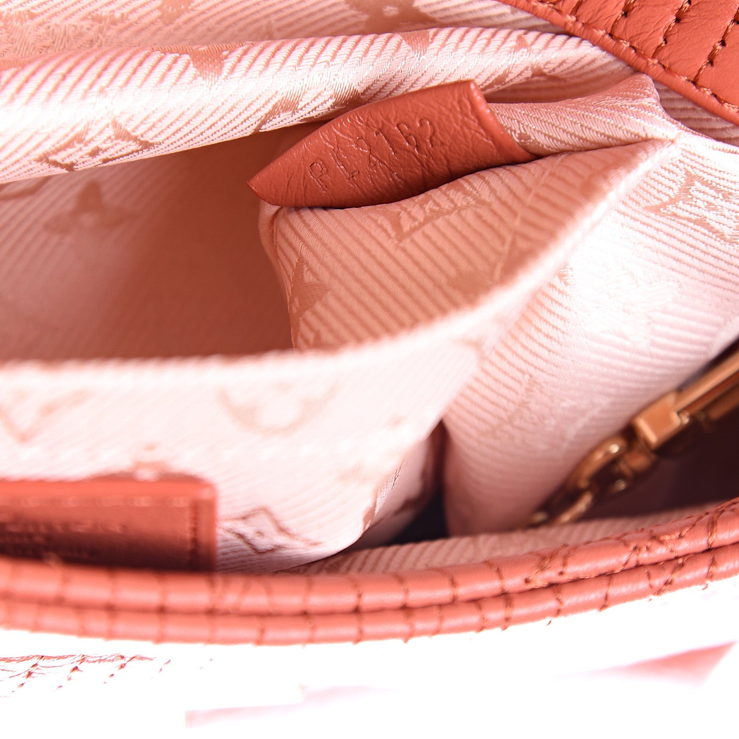 Louis Vuitton Calfskin Quilted Monogram Altair Clutch Rose 6 of 12