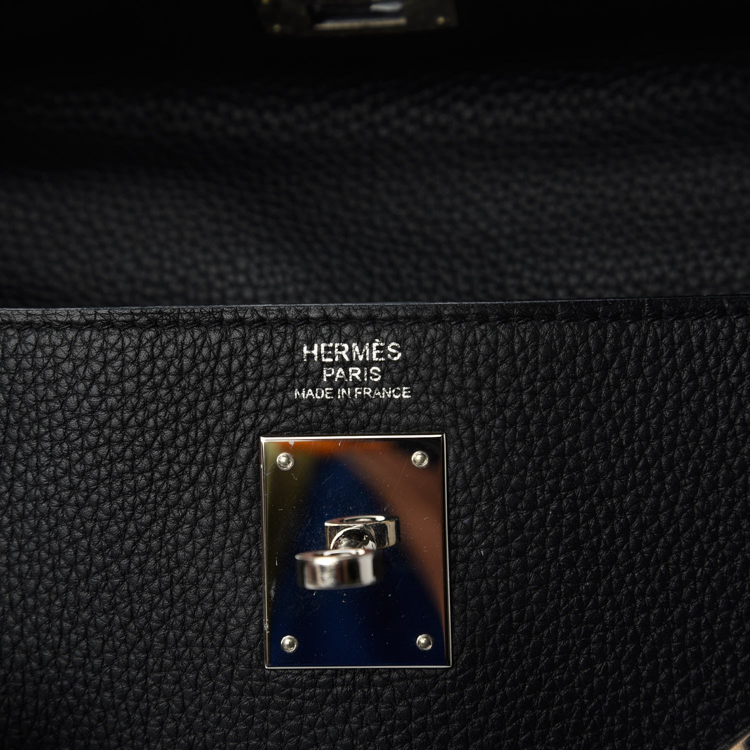 Hermes Togo Kelly Retourne 32 Black 8 of 11