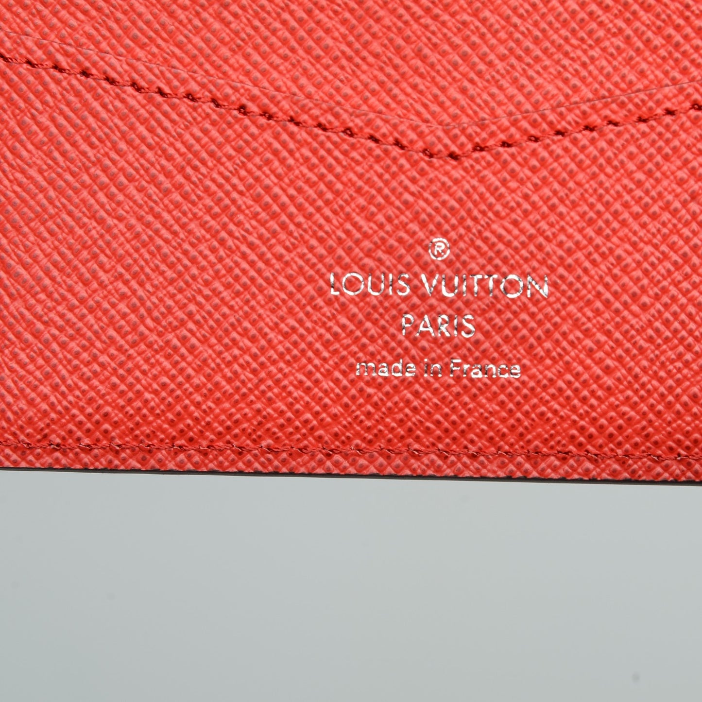 X SUPREME Epi Slender Wallet Red