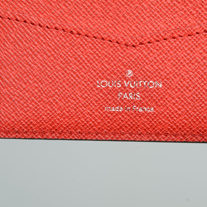 Louis Vuitton X SUPREME Epi Slender Wallet Red 6 of 10