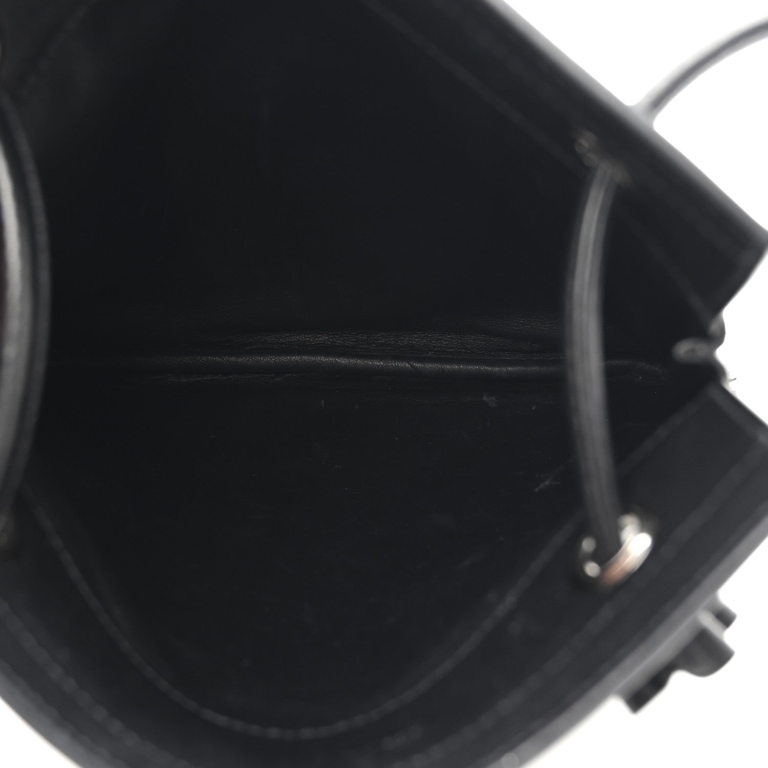 Hermes Milo Lambskin Swift Mini Aline Black 12 of 40