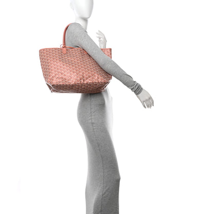 Goyard Iridescent Goyardine Saint Louis PM Pearly Coral 2 of 12
