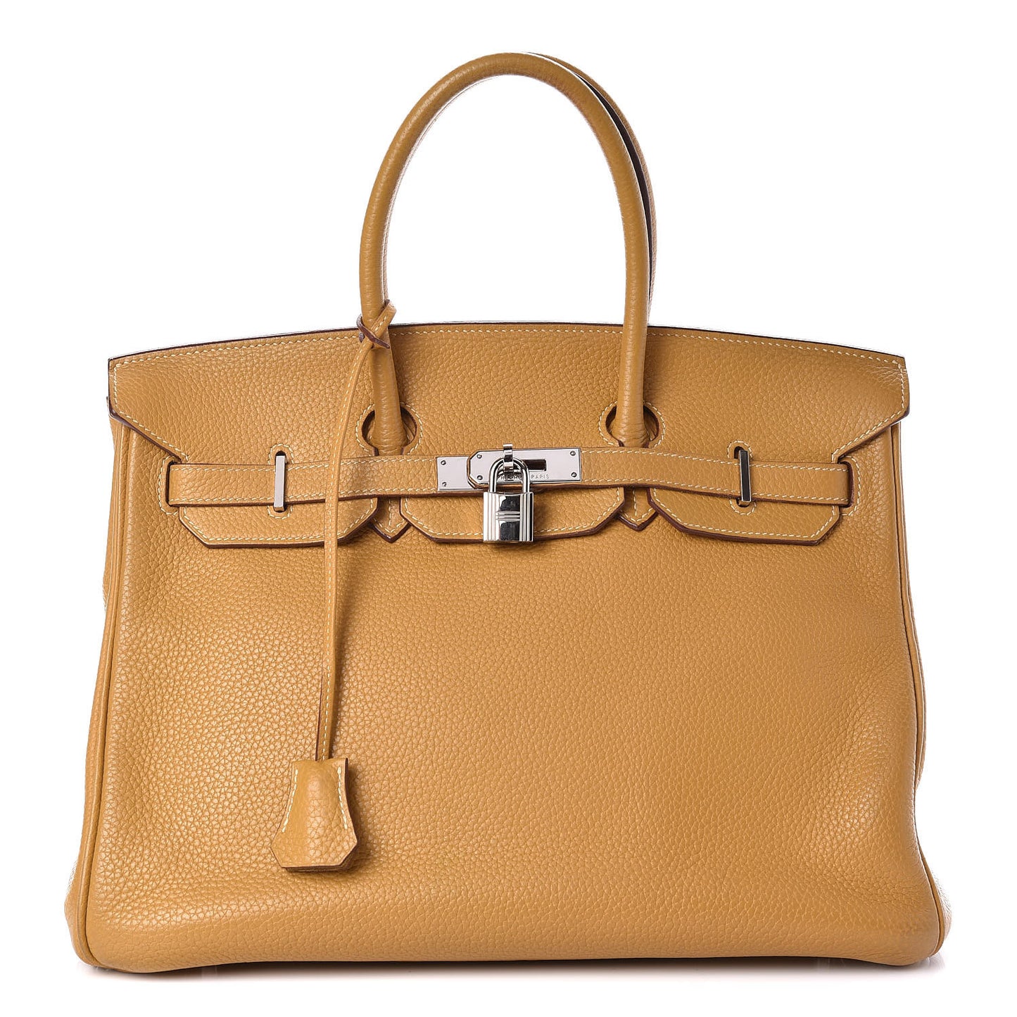 Taurillon Clemence Birkin 35 Curry