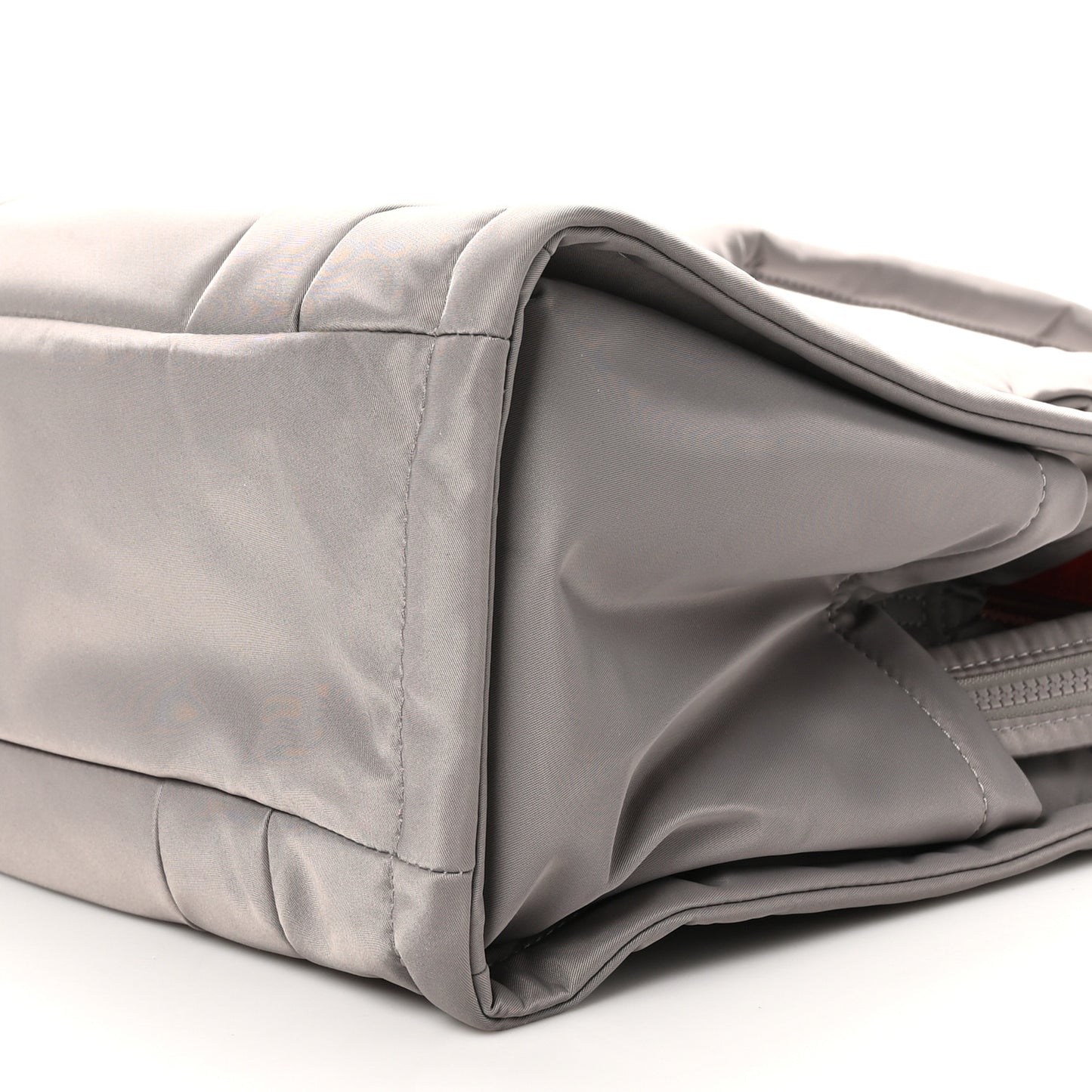 Nylon Medium The Puffy Tote Bag Grey