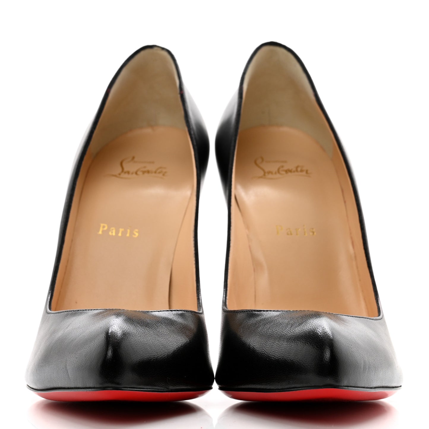 Shiny Nappa Breche 100 Pumps 41 Black