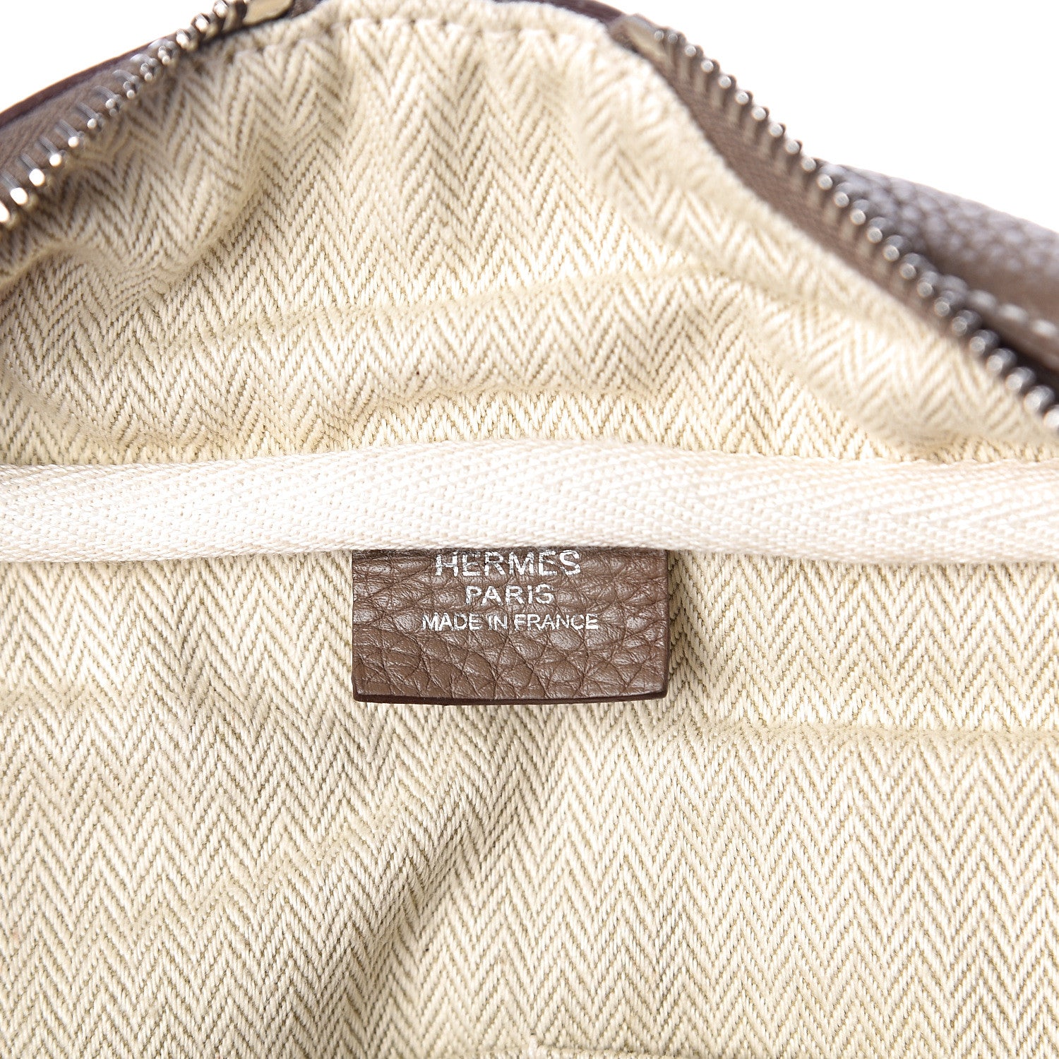 Hermes Taurillon Clemence Victoria II 35 Etoupe 5 of 8