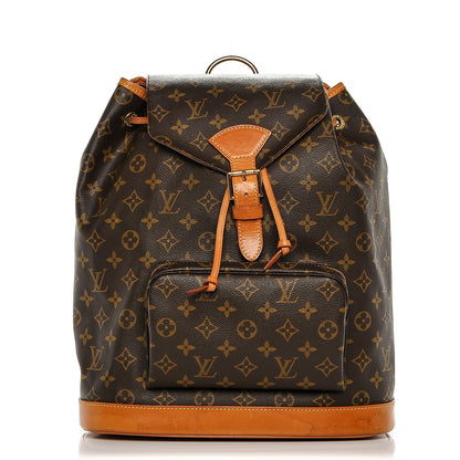 Louis Vuitton Monogram Montsouris GM Backpack 1 of 7
