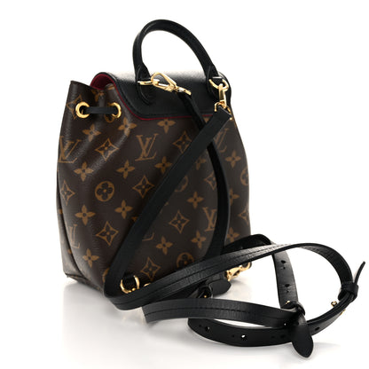 Louis Vuitton Monogram BB Montsouris NM Backpack Black 3 of 10