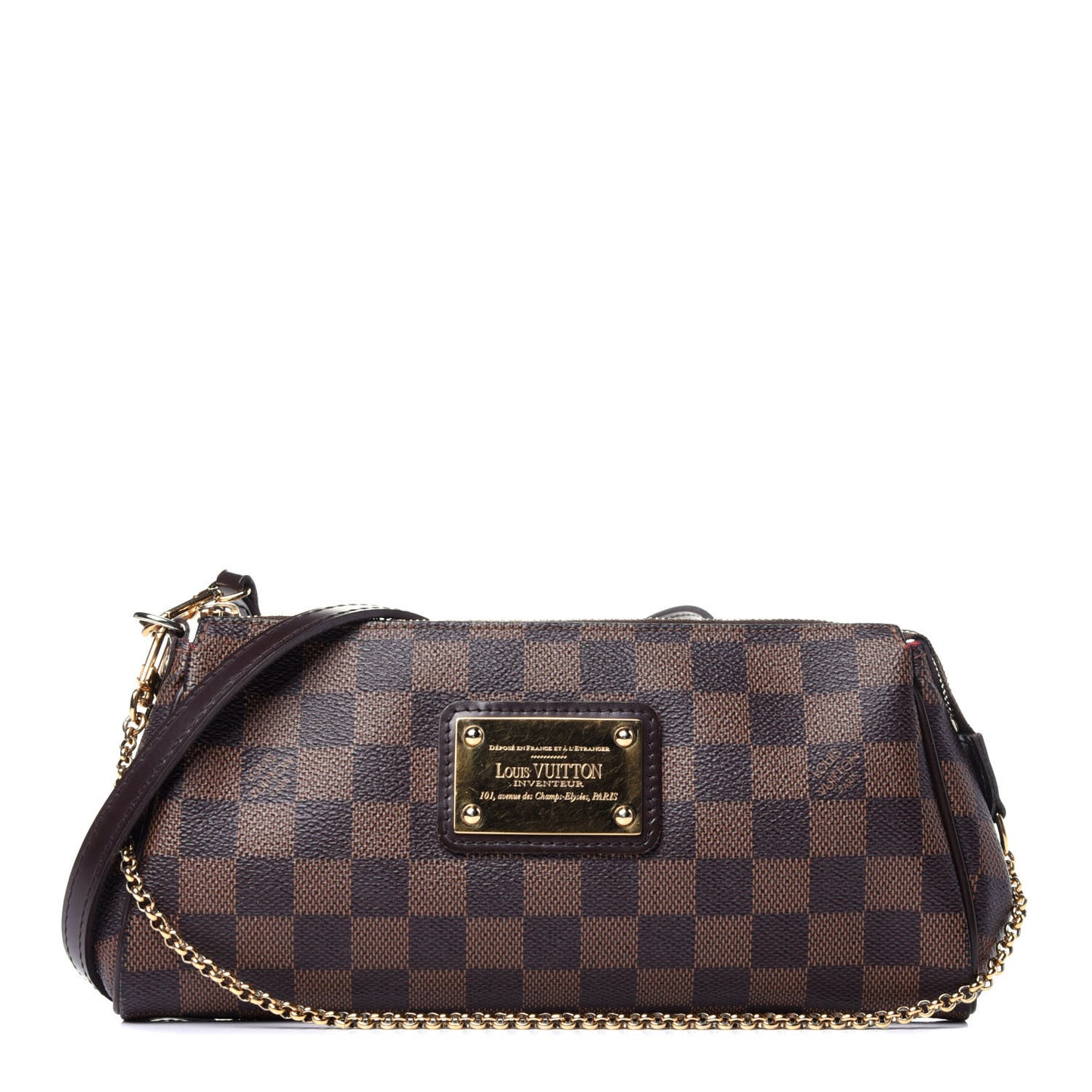 Damier Ebene Eva Clutch