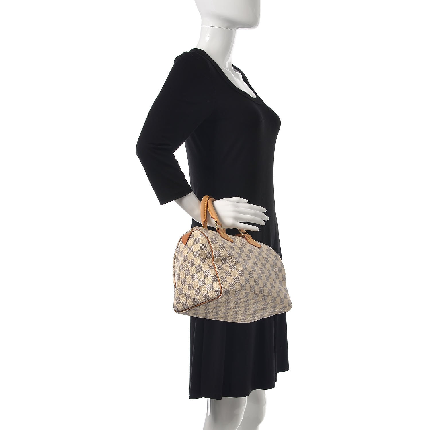 Louis Vuitton Damier Azur Speedy 25 2 of 16