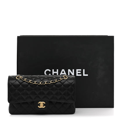 Chanel Caviar Quilted Medium Double Flap Black 14 of 14