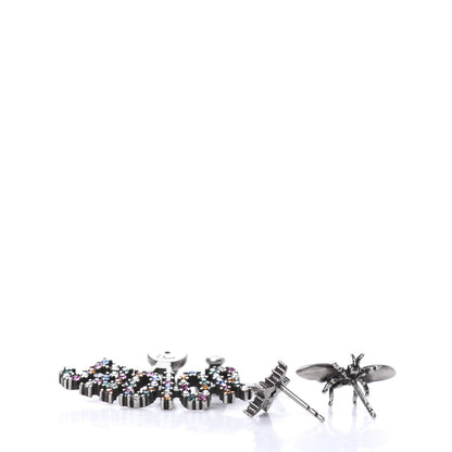 Christian Dior Palladium Crystal J'adior Earrings Multicolor 3 of 4