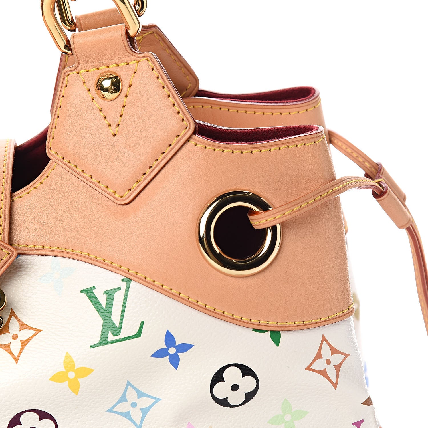 Louis Vuitton Monogram Multicolor Ursula White 11 of 12