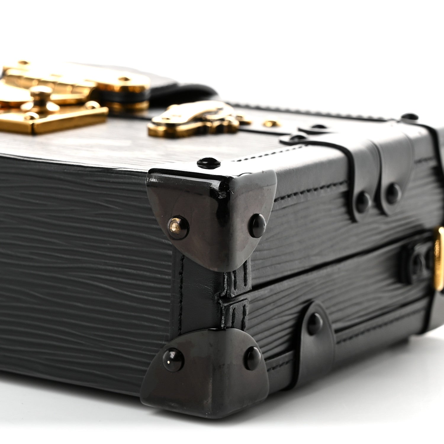 Louis Vuitton Epi Petite Malle Black 9 of 9