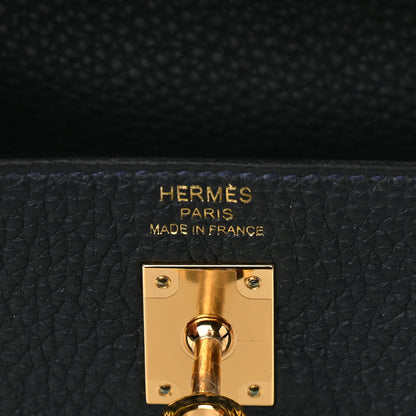 Hermes Togo Kelly Retourne 25 Vert Rousseau 6 of 11