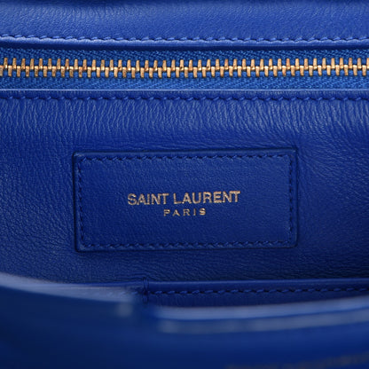 Saint Laurent Calfskin Medium Classic Y Cabas Royal Blue 6 of 9