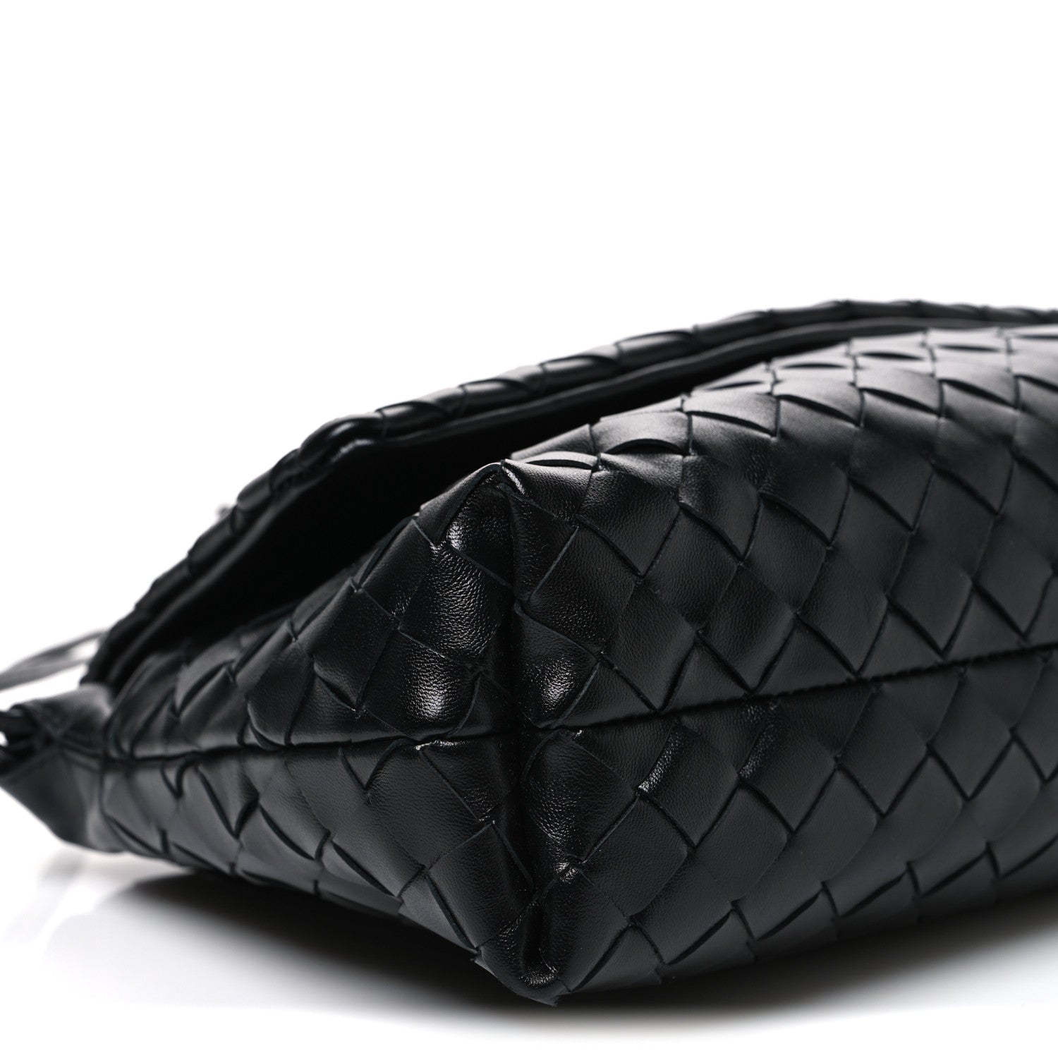 Bottega Veneta Calfskin Intrecciato Giorno Black 9 of 10
