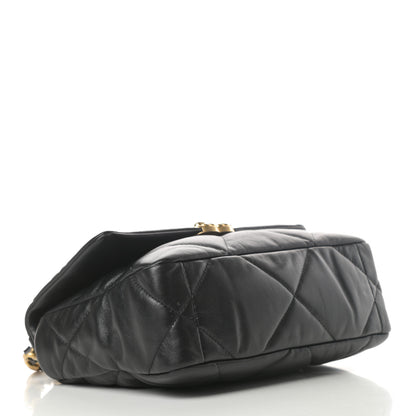 Chanel Goatskin Quilted Medium Chanel 19 Flap Black 4 of 11