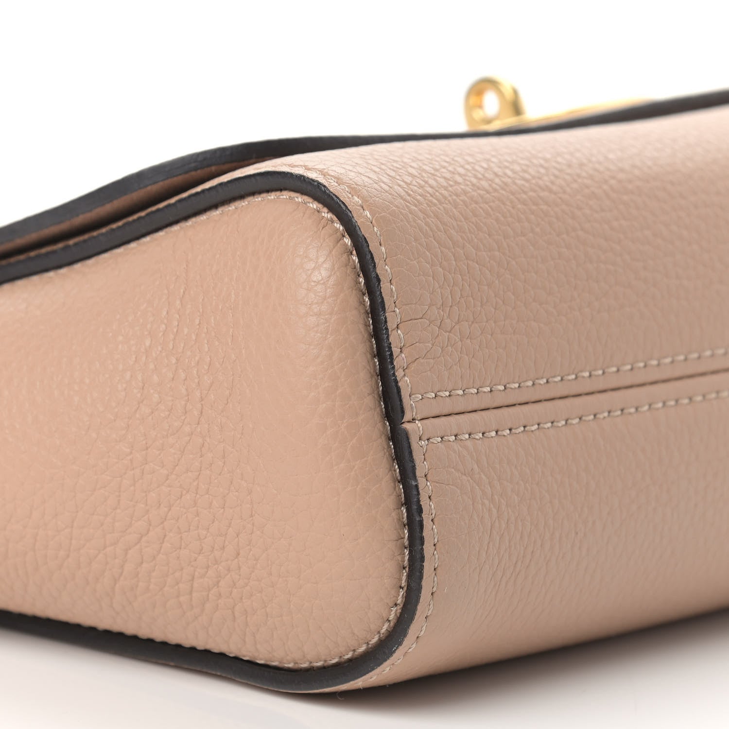Mulberry Small Classic Grain Calfskin Small Lily Flap Light Salmon 9 of 13