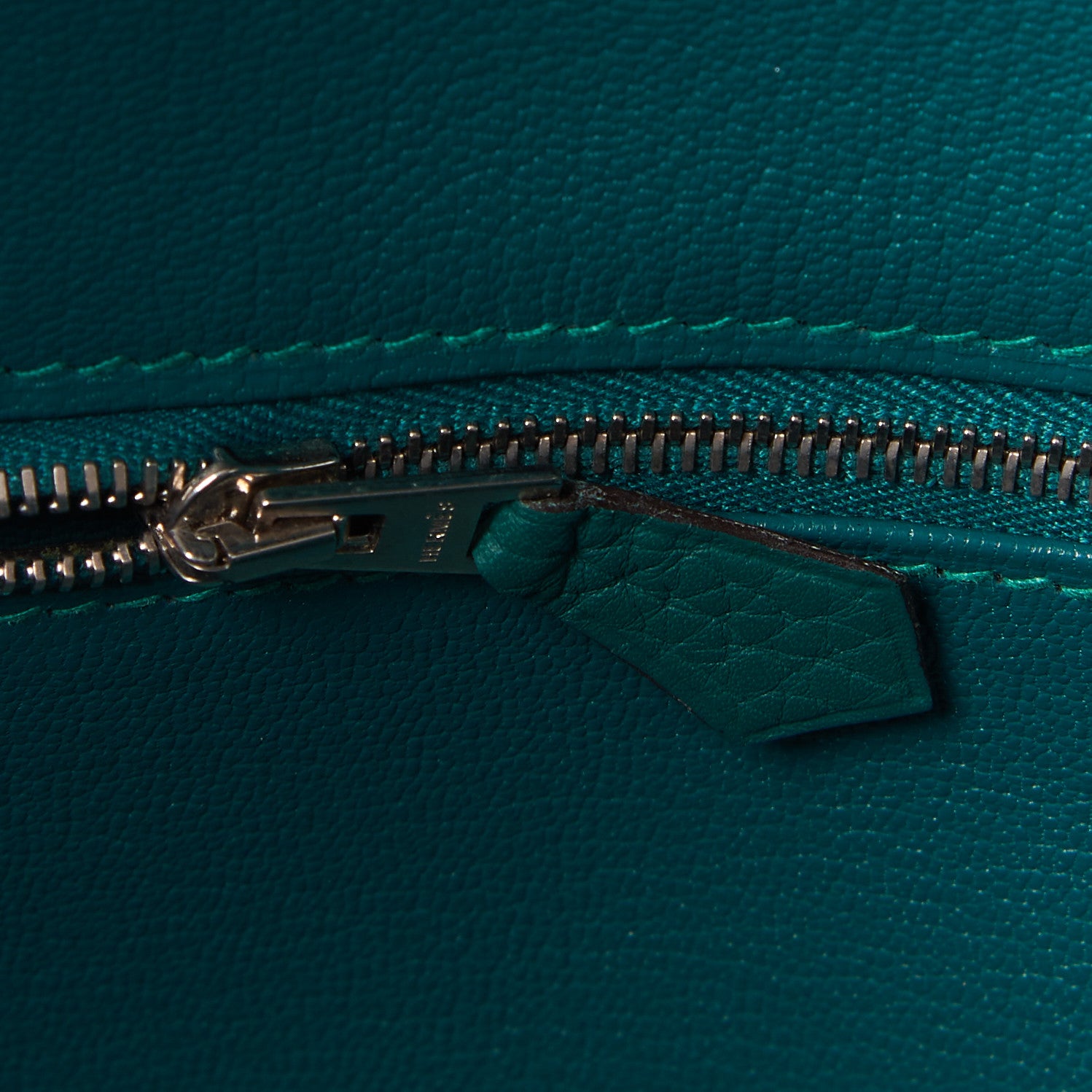 Hermes Taurillon Clemence Birkin 35 Malachite 14 of 30