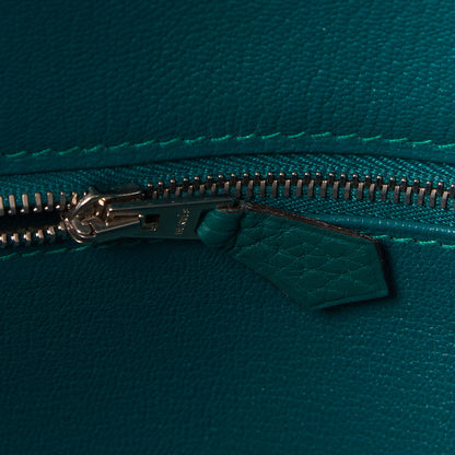 Hermes Taurillon Clemence Birkin 35 Malachite 14 of 30