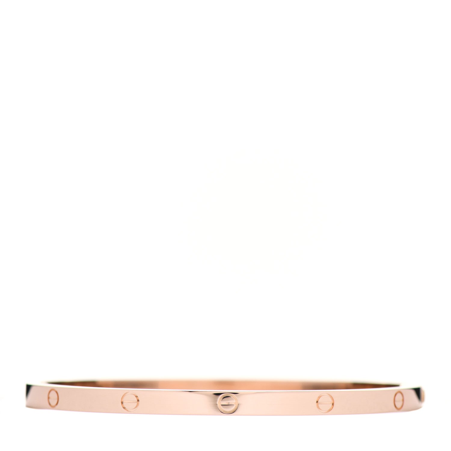 Cartier 18K Pink Gold Small LOVE Bracelet 17 3 of 5
