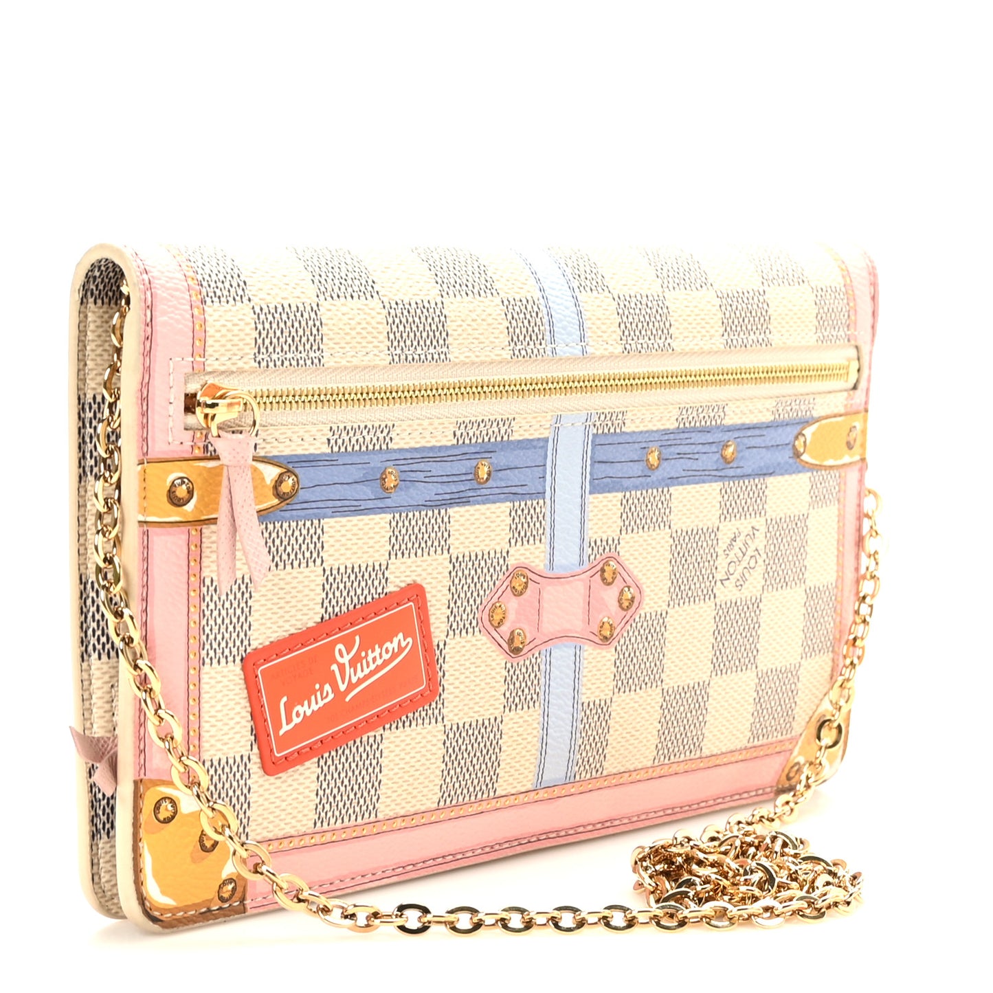 Damier Azur Summer Trunks Pochette Weekend