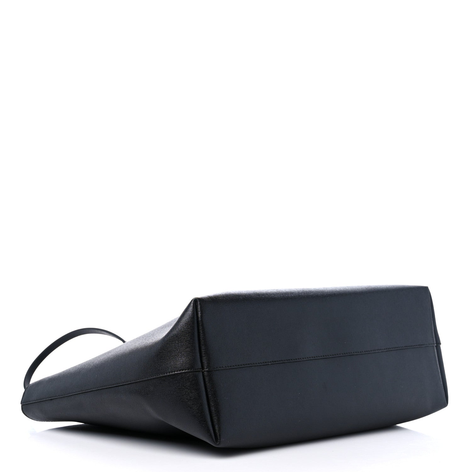 Fendi Vitello Elite Cuoio Monster Buggies Medium Roll Tote Black Multicolor Blue Cobalto 4 of 15