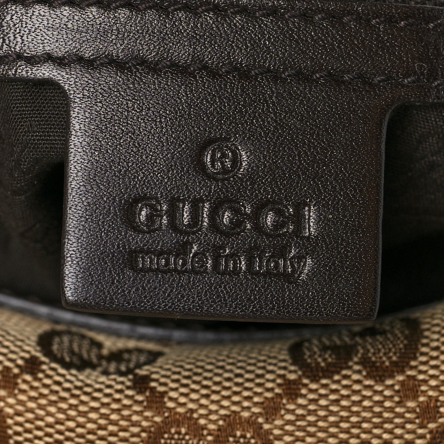 Monogram Medium GG Twins Hobo Dark Brown