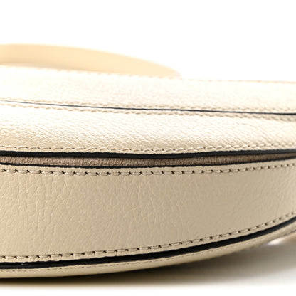 Chloe Grained Calfskin Banana Crossbody Bag Vegetal Beige 9 of 9