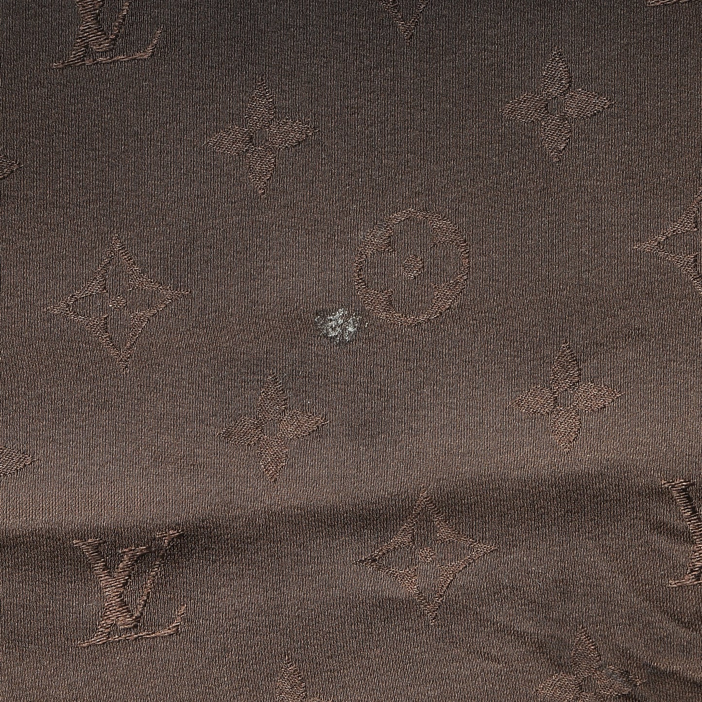 Silk Monogram Monaco Scarf Brown
