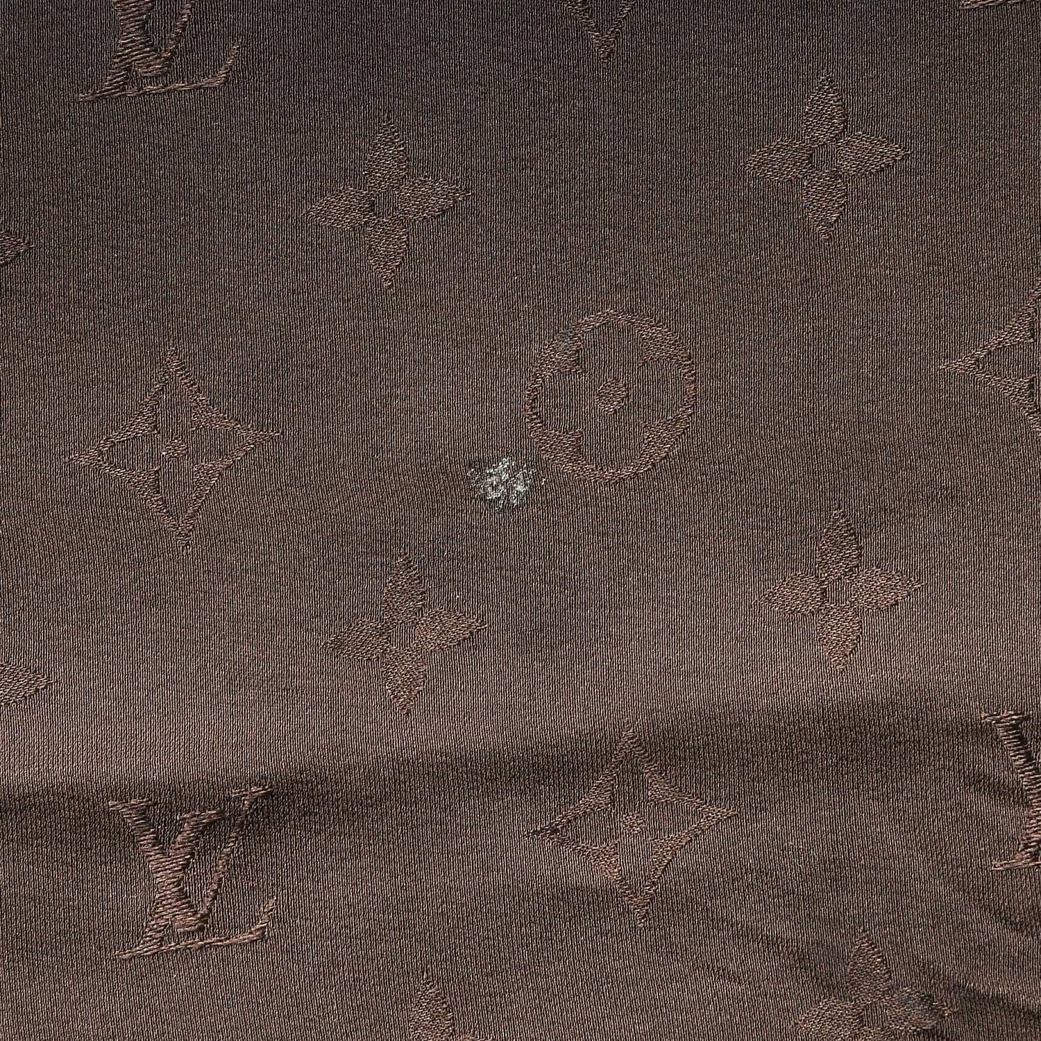 Louis Vuitton Silk Monogram Monaco Scarf Brown 4 of 6