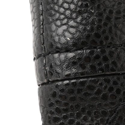 Chanel Caviar Stitched Timeless CC Soft Tote Black 12 of 13