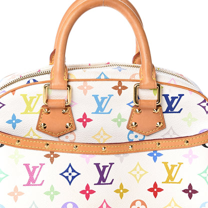 Louis Vuitton Monogram Multicolor Trouville White 6 of 8