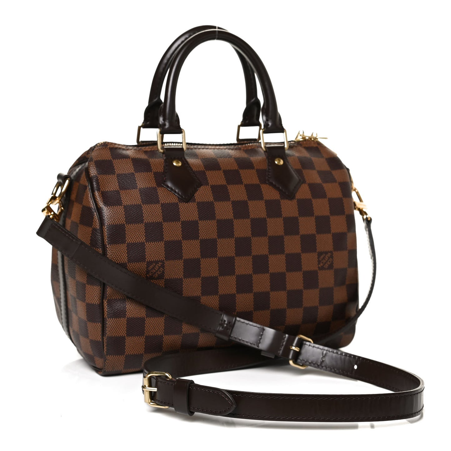 Damier Ebene Speedy Bandouliere 25