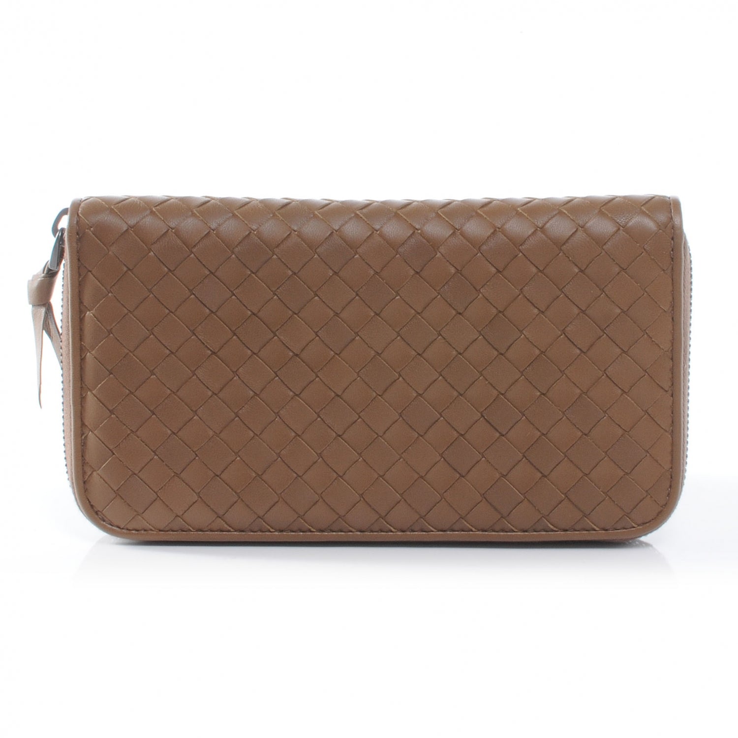 Bottega Veneta Nappa Intrecciato Zip Around Wallet Edoardo 1 of 8