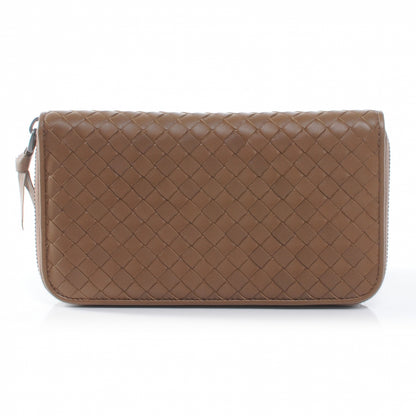 Bottega Veneta Nappa Intrecciato Zip Around Wallet Edoardo 1 of 8